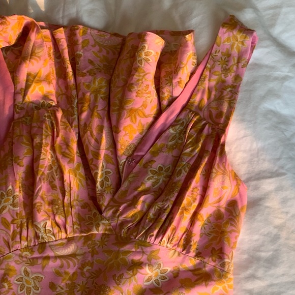 Fortunate One Pink Midi Dress - Picture 3 of 6